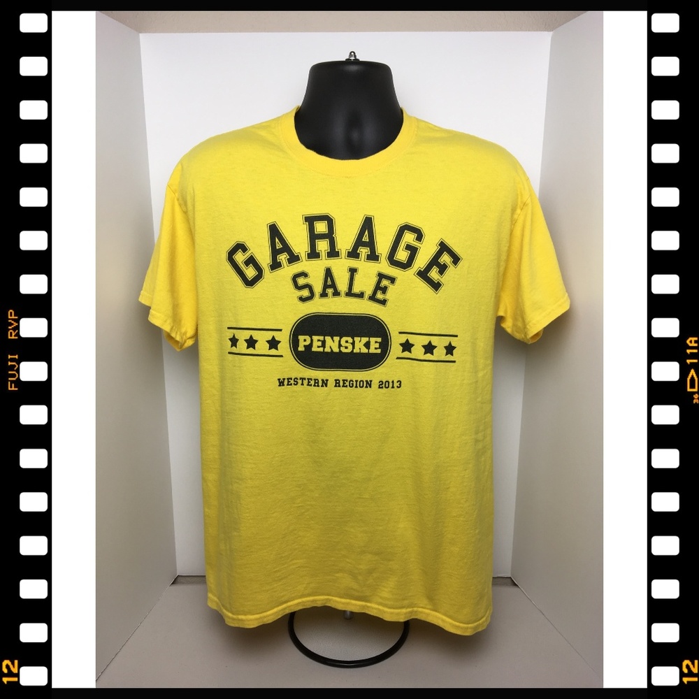 T-Shirt~Penske~Garage~Sale~Staff~Western~Region~